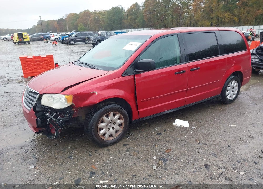 2008 CHRYSLER TOWN & COUNTRY LX VIN: 2A8HR44H18R708123