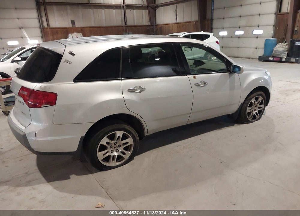 2008 ACURA MDX TECHNOLOGY PACKAGE VIN: 2HNYD28318H522929