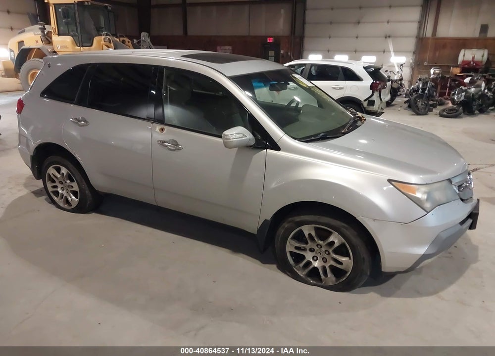 2008 ACURA MDX TECHNOLOGY PACKAGE VIN: 2HNYD28318H522929
