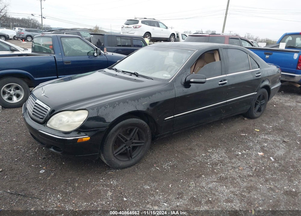 2000 MERCEDES-BENZ S 430 VIN: WDBNG70J7YA126895