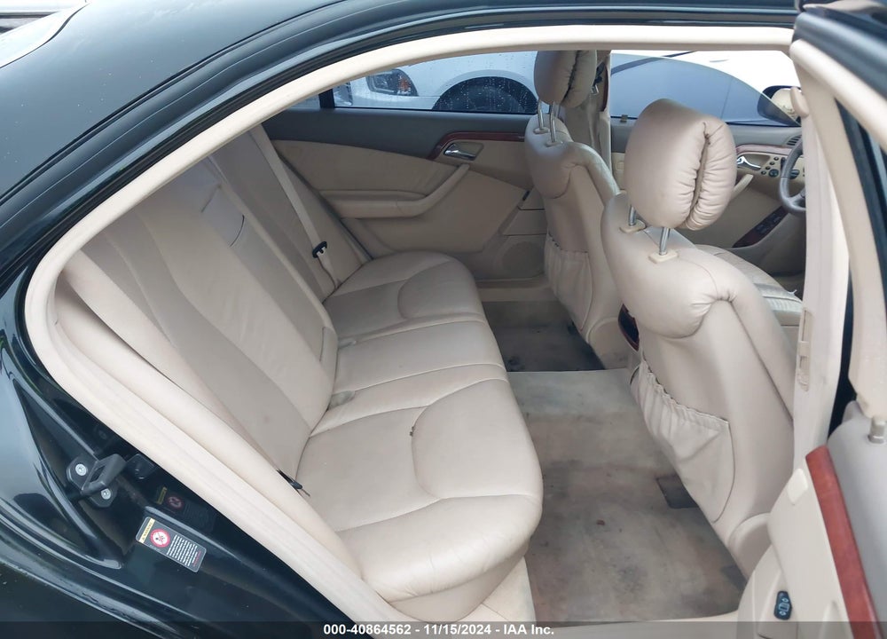 2000 MERCEDES-BENZ S 430 VIN: WDBNG70J7YA126895