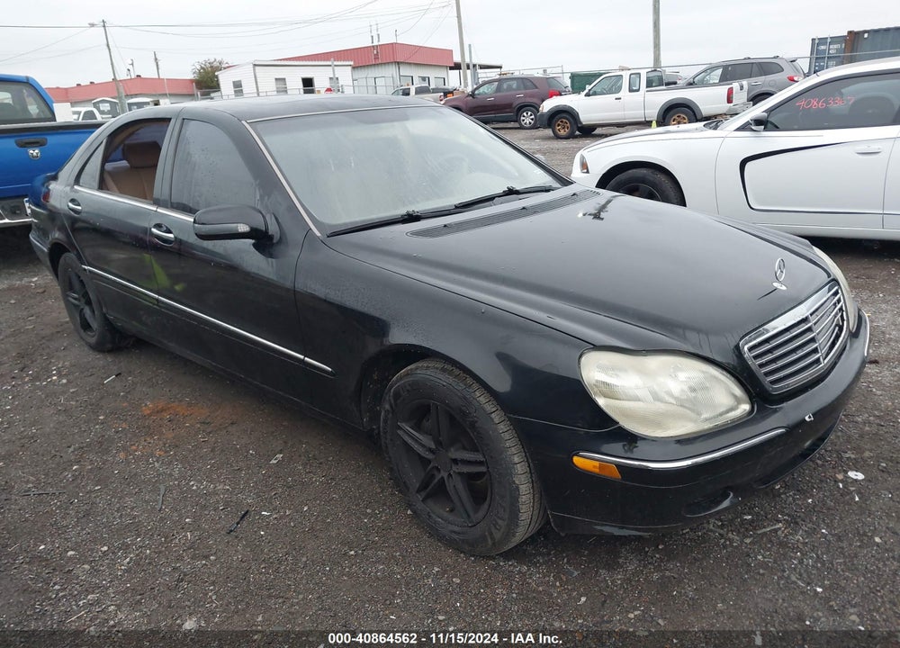 2000 MERCEDES-BENZ S 430 VIN: WDBNG70J7YA126895