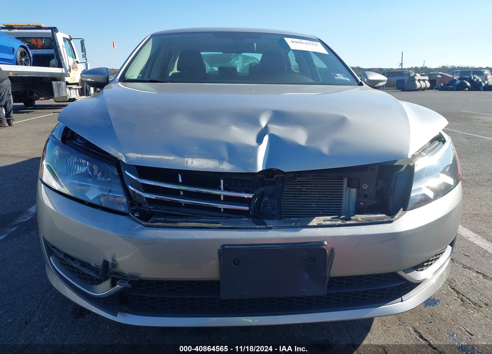 2012 VOLKSWAGEN PASSAT 2.0L TDI SE VIN: 1VWBN7A33CC009996