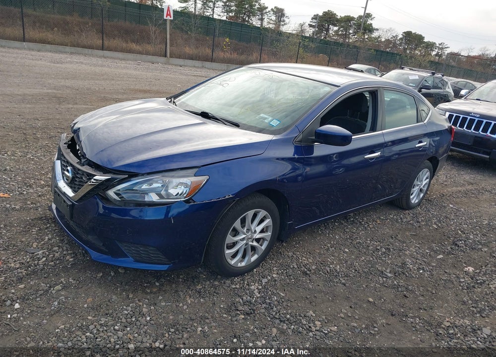 2019 NISSAN SENTRA SV VIN: 3N1AB7AP2KY267901