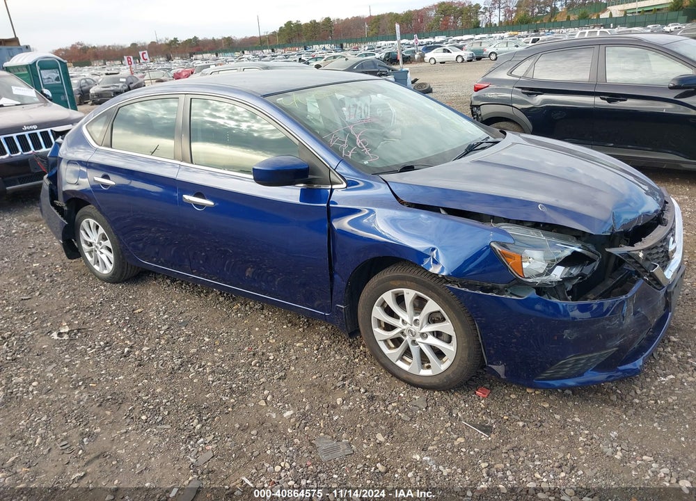 2019 NISSAN SENTRA SV VIN: 3N1AB7AP2KY267901