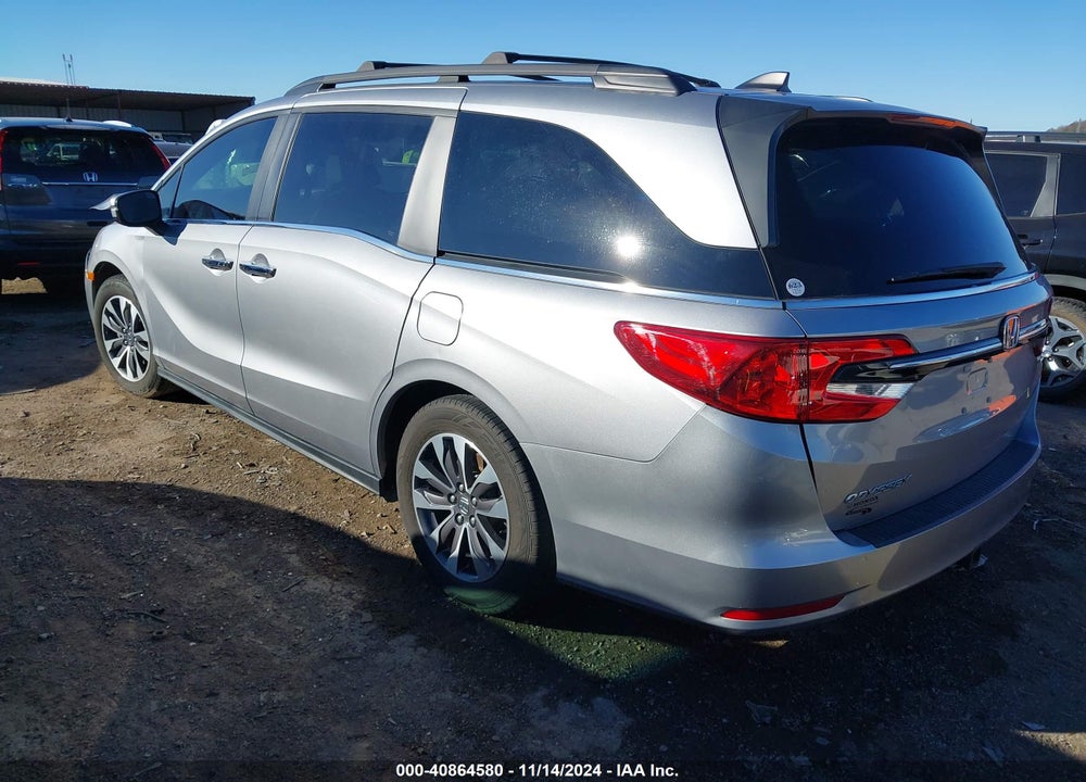 2022 HONDA ODYSSEY EX-L VIN: 5FNRL6H74NB019128