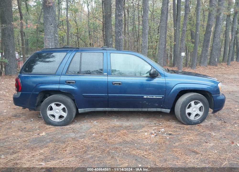 2002 CHEVROLET TRAILBLAZER LS VIN: 1GNDS13S022501144