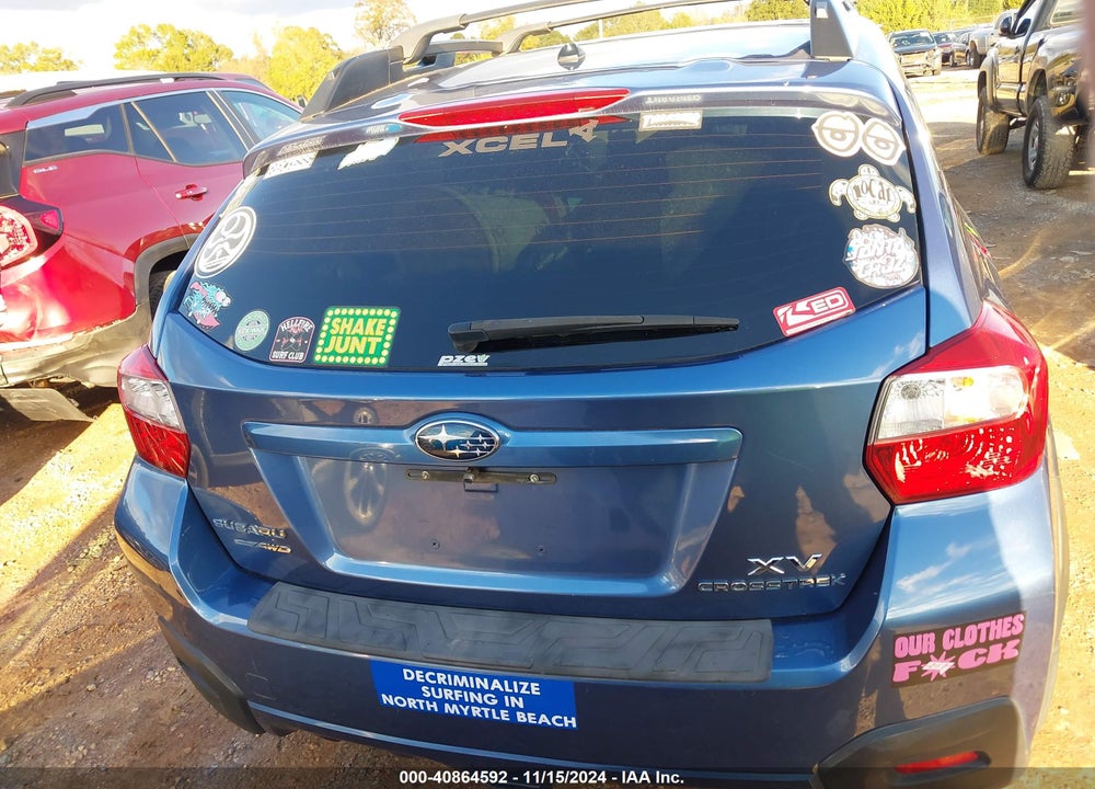 2014 SUBARU XV CROSSTREK 2.0I PREMIUM VIN: JF2GPAVC6E8319495