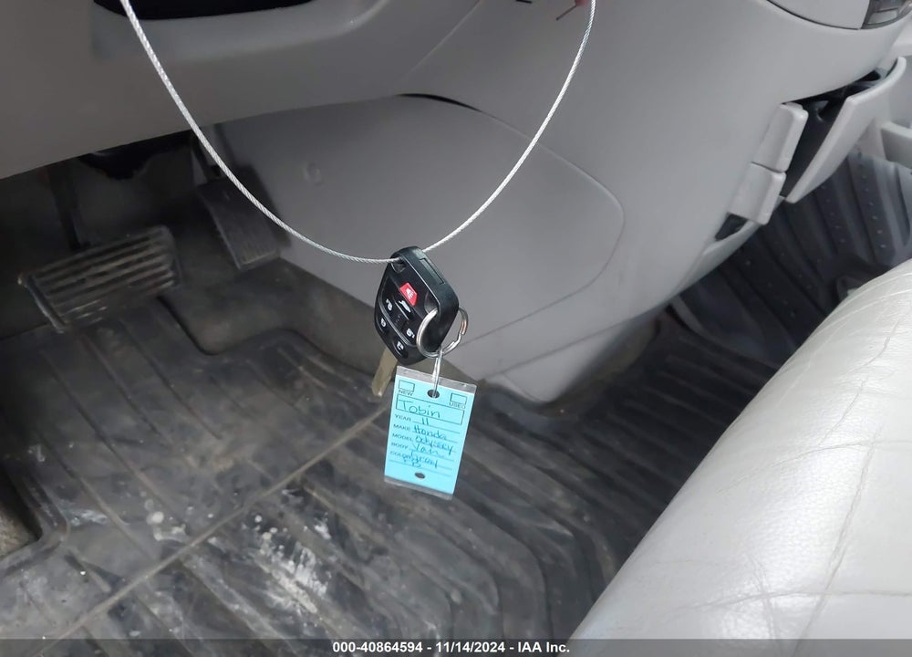 2011 HONDA ODYSSEY TOURING/TOURING ELITE VIN: 5FNRL5H91BB093825