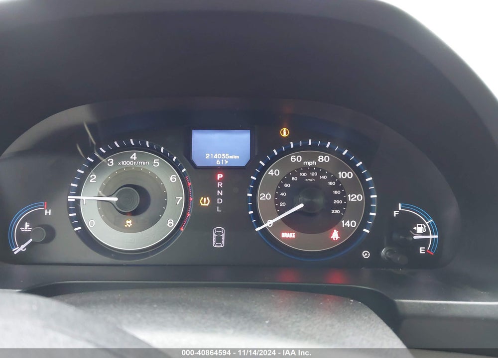 2011 HONDA ODYSSEY TOURING/TOURING ELITE VIN: 5FNRL5H91BB093825