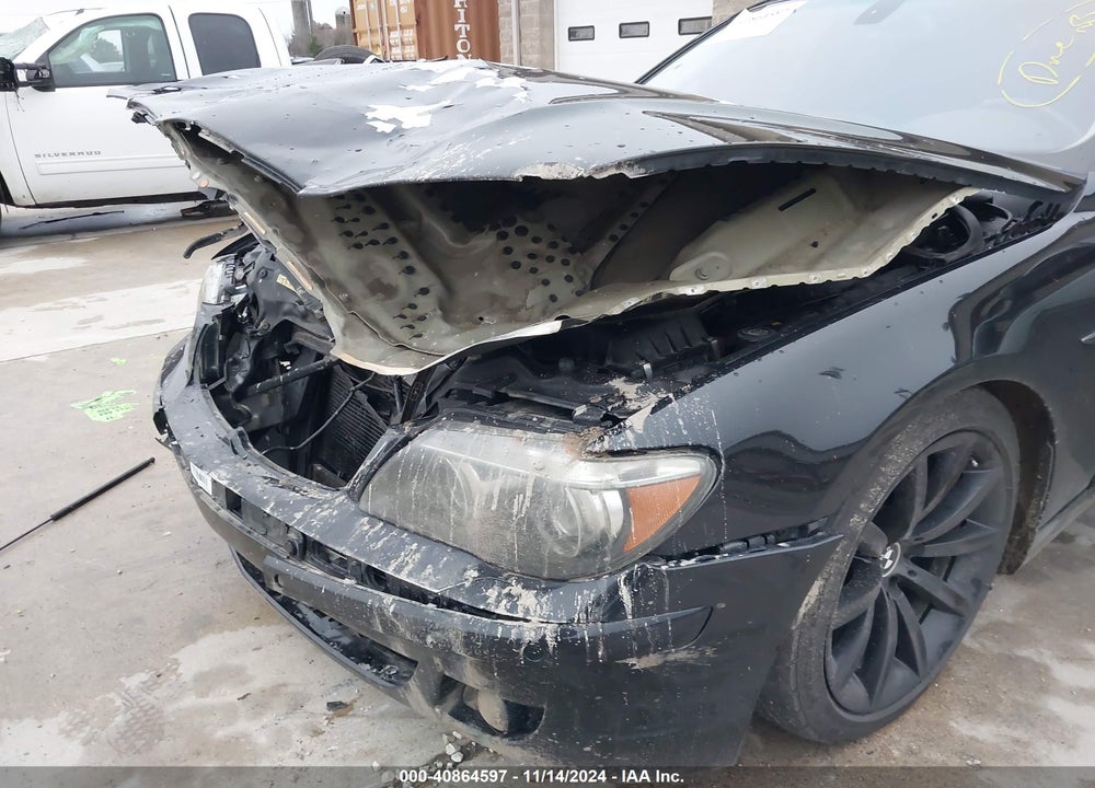 2008 BMW 750LI VIN: WBAHN83508DT80761
