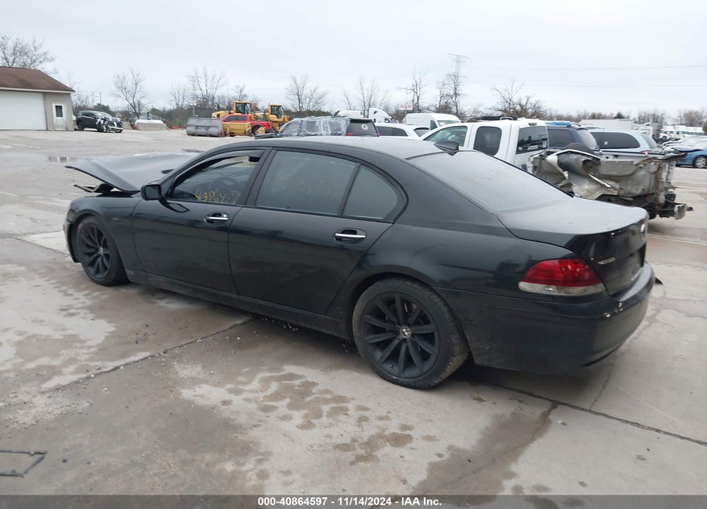 2008 BMW 750LI VIN: WBAHN83508DT80761