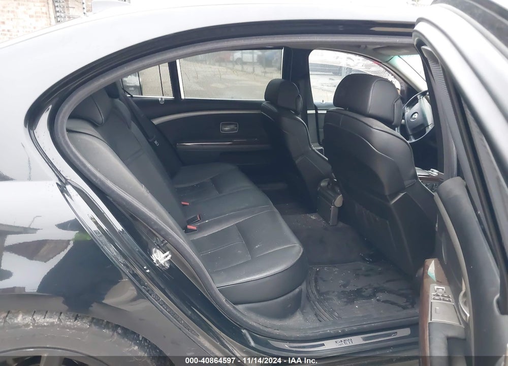 2008 BMW 750LI VIN: WBAHN83508DT80761