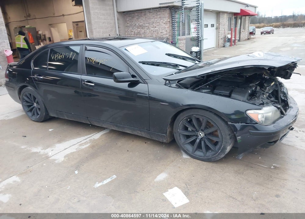 2008 BMW 750LI VIN: WBAHN83508DT80761