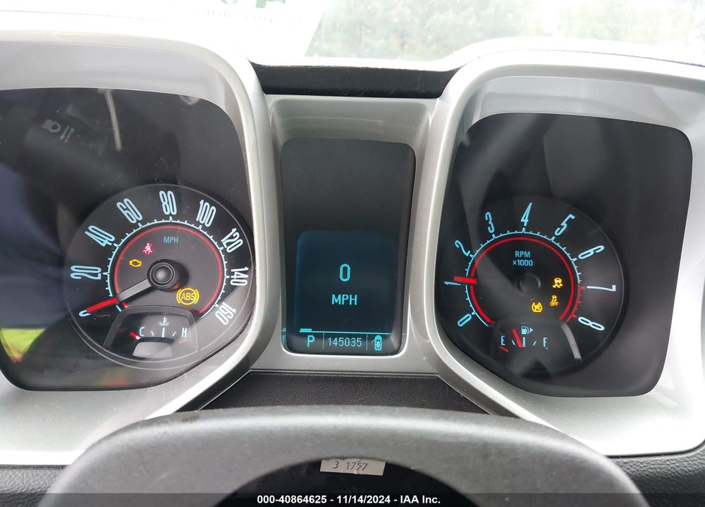 2011 CHEVROLET CAMARO VIN: 2G1FA1ED3B9165616