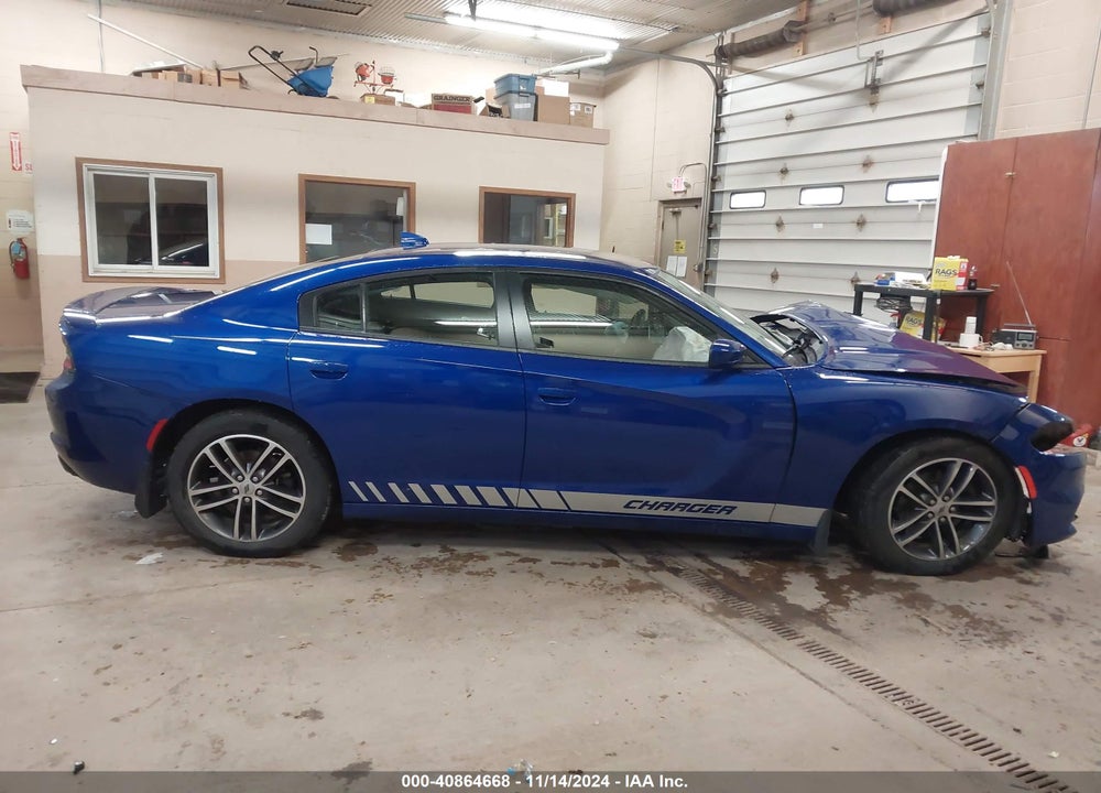 2019 DODGE CHARGER SXT VIN: 2C3CDXJG4KH506388