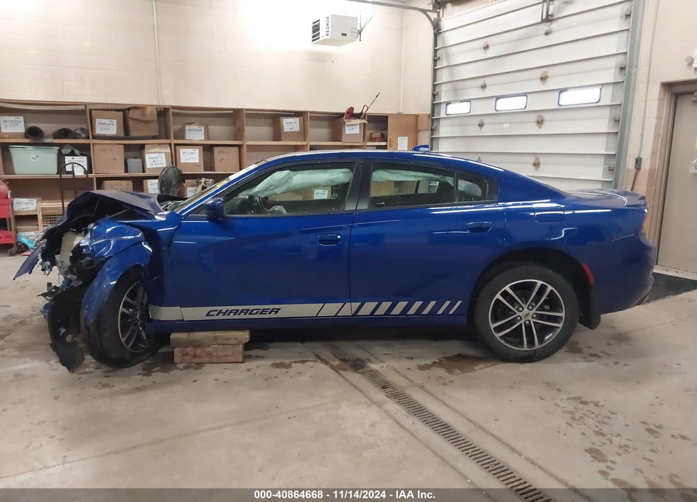 2019 DODGE CHARGER SXT VIN: 2C3CDXJG4KH506388