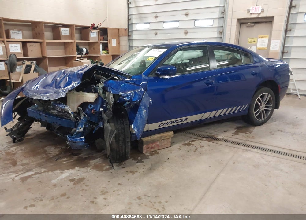 2019 DODGE CHARGER SXT VIN: 2C3CDXJG4KH506388