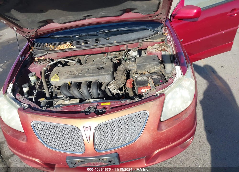 2005 PONTIAC VIBE VIN: 5Y2SL63835Z418186