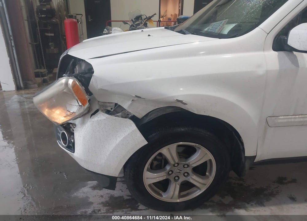 2012 HONDA PILOT EX-L VIN: 5FNYF3H56CB005664