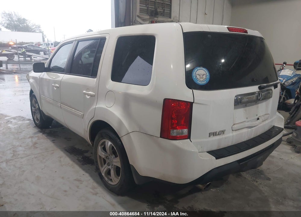 2012 HONDA PILOT EX-L VIN: 5FNYF3H56CB005664