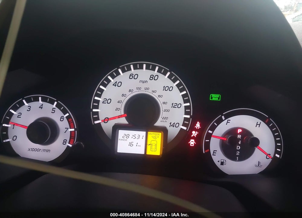 2012 HONDA PILOT EX-L VIN: 5FNYF3H56CB005664