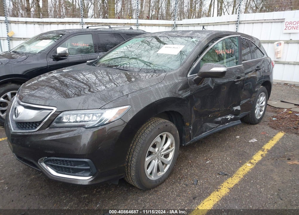 2016 ACURA RDX TECHNOLOGY   WATCH PLUS PACKAGES/TECHNOLOGY PACKAGE VIN: 5J8TB4H56GL028183