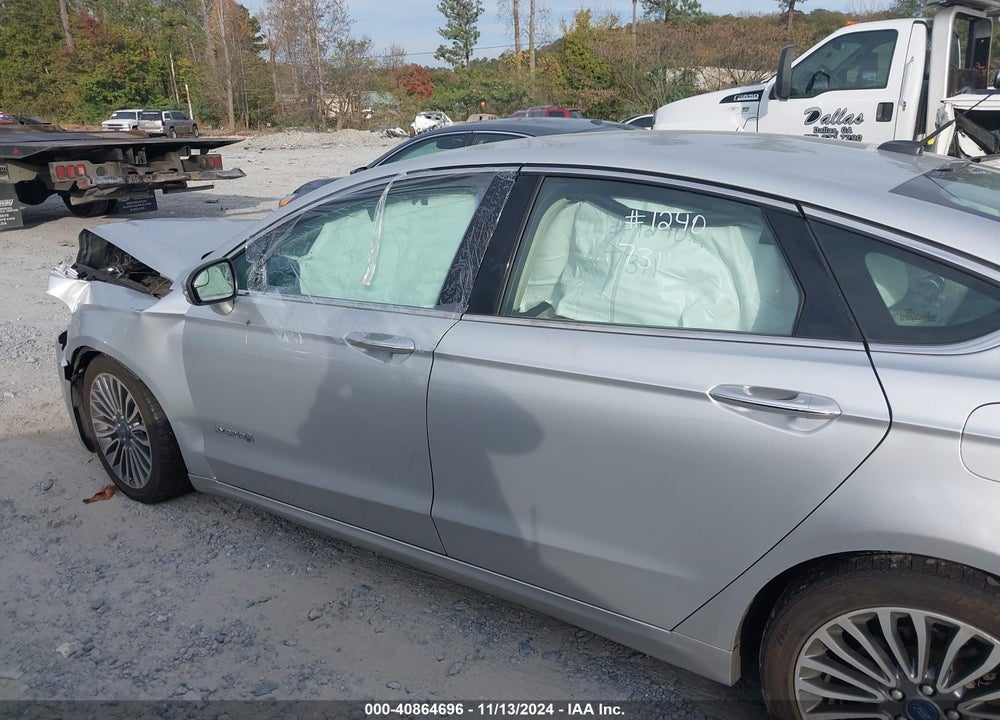 2018 FORD FUSION HYBRID TITANIUM VIN: 3FA6P0RU7JR247311