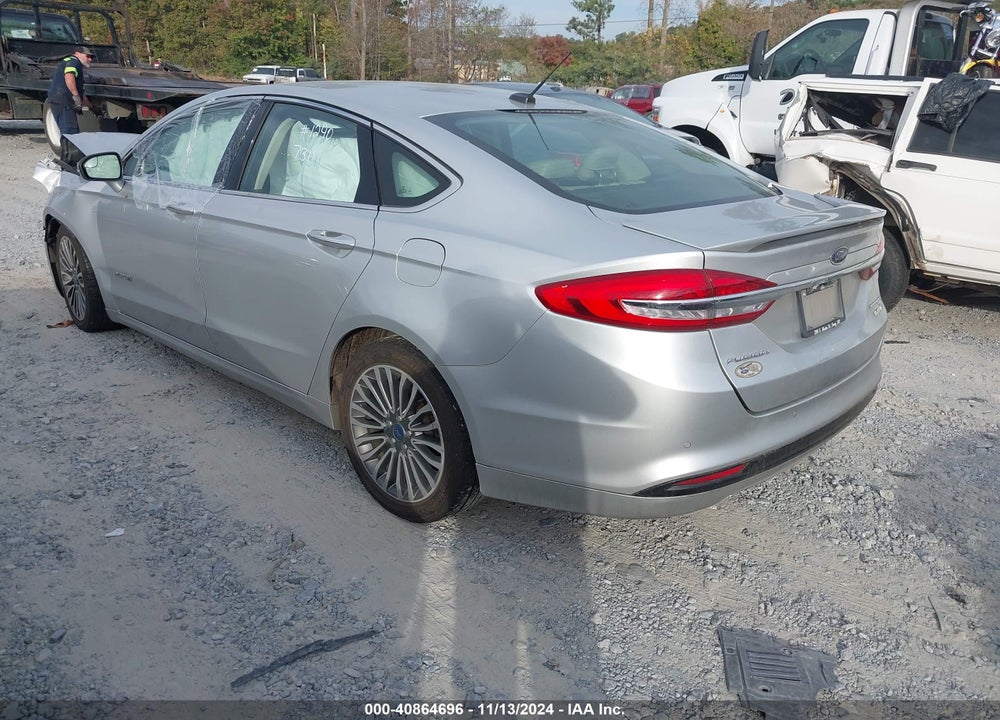 2018 FORD FUSION HYBRID TITANIUM VIN: 3FA6P0RU7JR247311