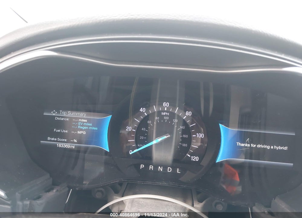 2018 FORD FUSION HYBRID TITANIUM VIN: 3FA6P0RU7JR247311