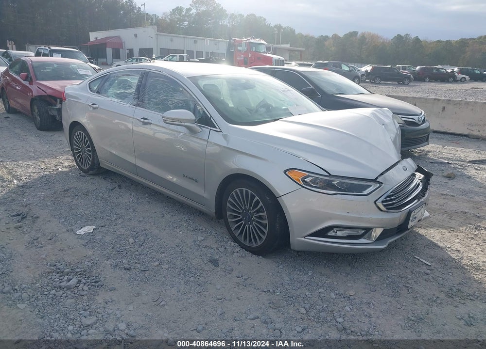 2018 FORD FUSION HYBRID TITANIUM VIN: 3FA6P0RU7JR247311