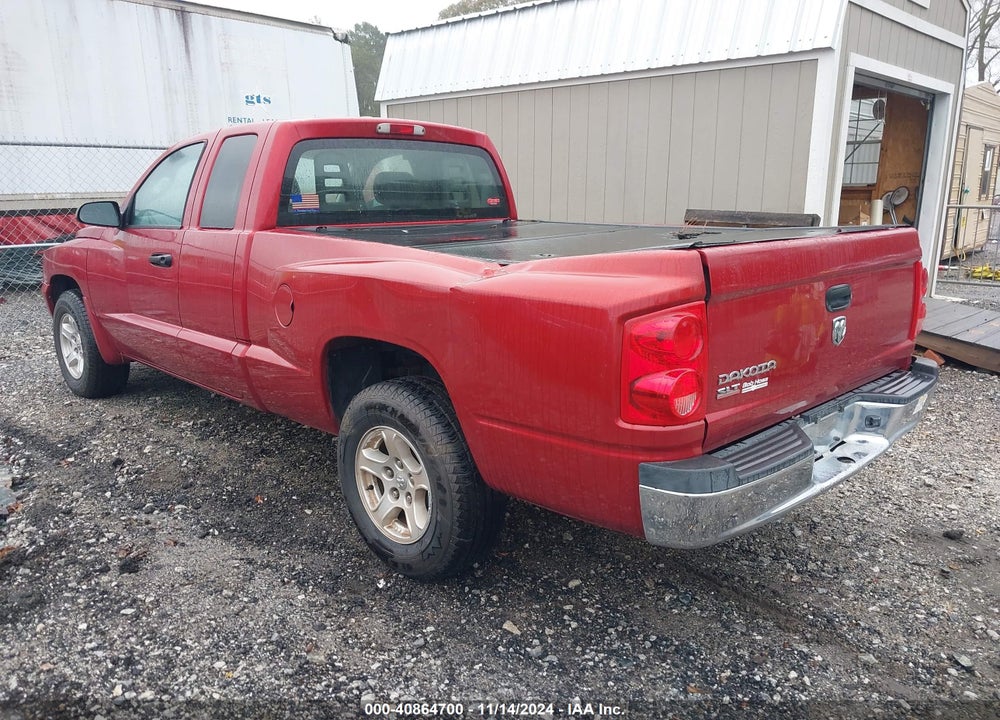 2006 DODGE DAKOTA SLT VIN: 1D7HE42K96S573444