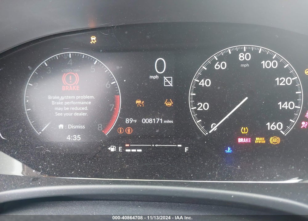 2024 HONDA CIVIC EX-L VIN: 19XFL1H72RE031392