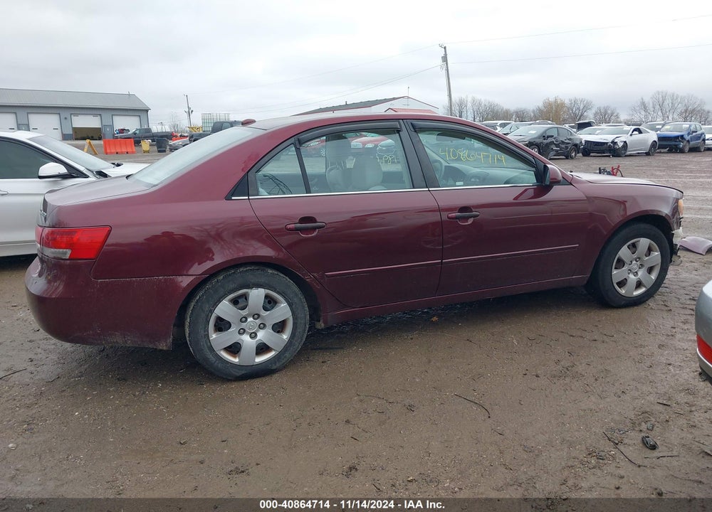 2008 HYUNDAI SONATA GLS VIN: 5NPET46C88H385151
