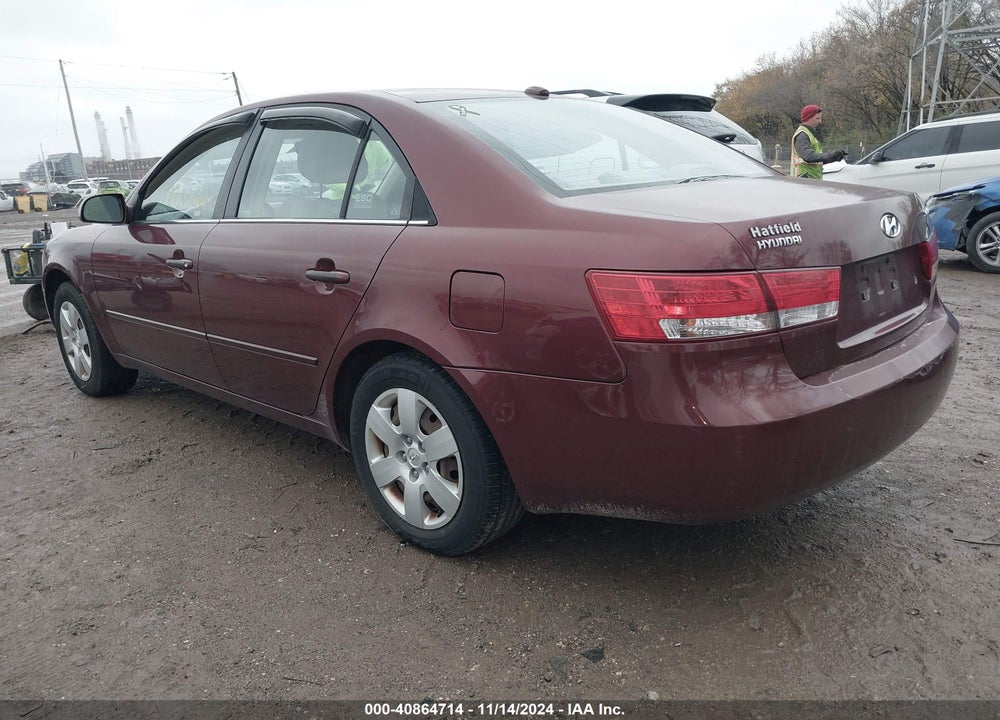2008 HYUNDAI SONATA GLS VIN: 5NPET46C88H385151