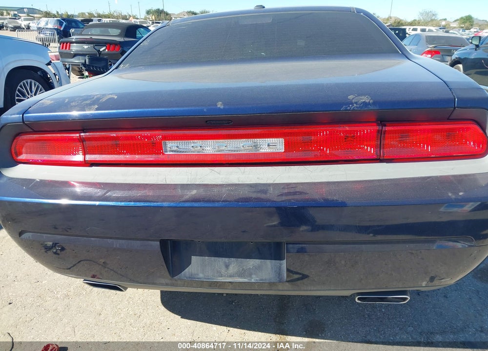 2013 DODGE CHALLENGER SXT VIN: 2C3CDYAG1DH724023