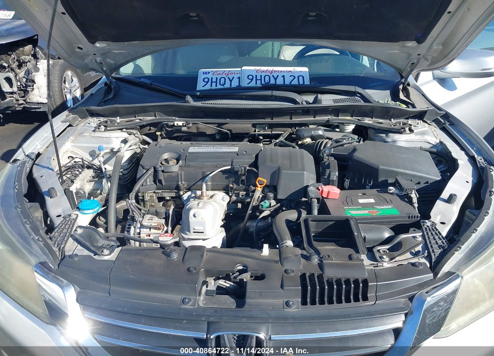 2013 HONDA ACCORD EX-L VIN: 1HGCR2F87DA209071