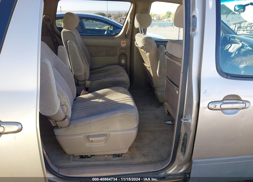 2000 TOYOTA SIENNA LE VIN: 4T3ZF13CXYU267932