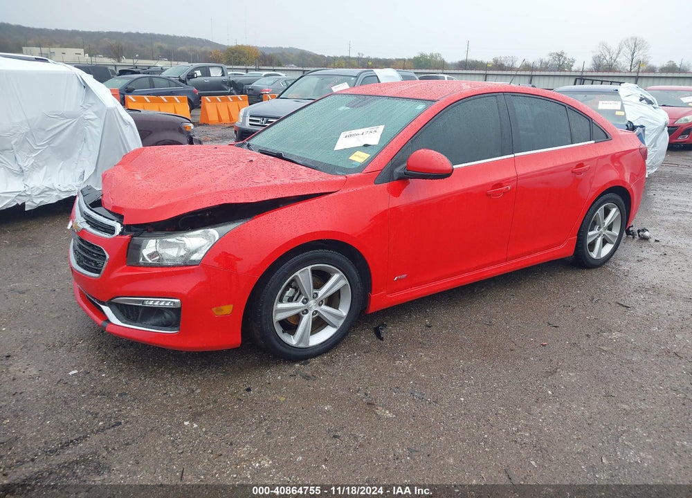 2015 CHEVROLET CRUZE 2LT AUTO VIN: 1G1PE5SB8F7291657