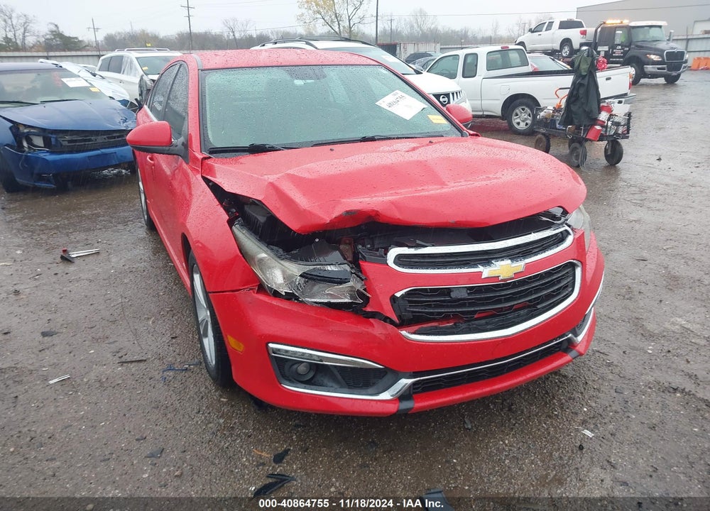 2015 CHEVROLET CRUZE 2LT AUTO VIN: 1G1PE5SB8F7291657
