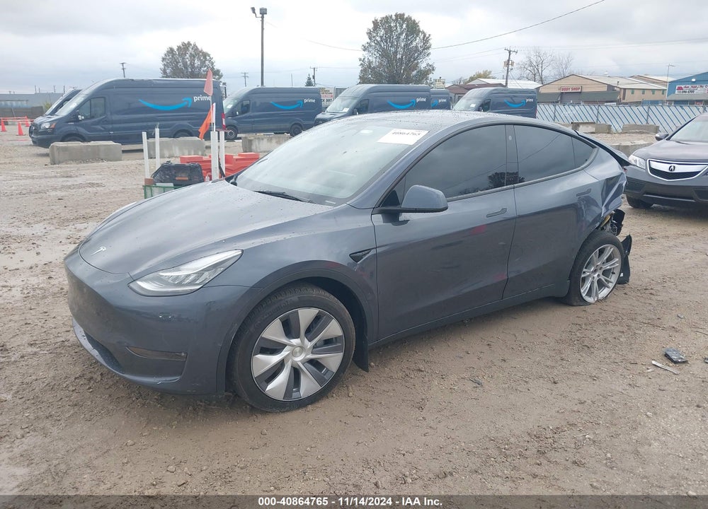 2023 TESLA MODEL Y AWD/LONG RANGE DUAL MOTOR ALL-WHEEL DRIVE VIN: 7SAYGDEEXPA084432