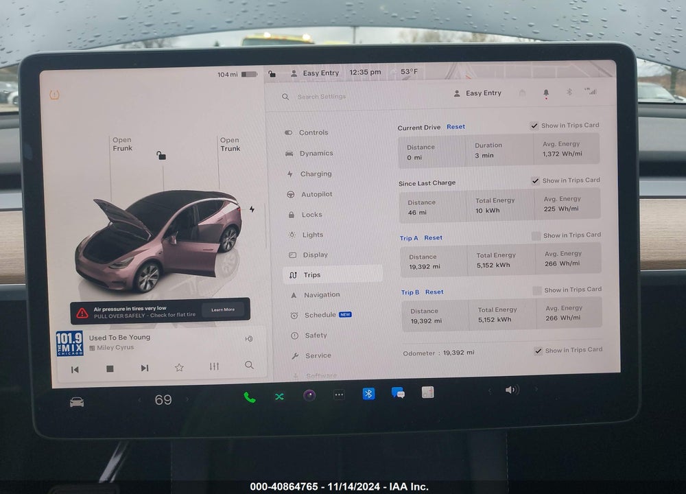 2023 TESLA MODEL Y AWD/LONG RANGE DUAL MOTOR ALL-WHEEL DRIVE VIN: 7SAYGDEEXPA084432