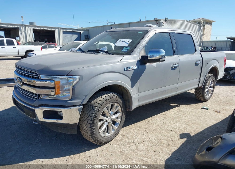 2019 FORD F-150 LARIAT VIN: 1FTEW1E58KKE32096