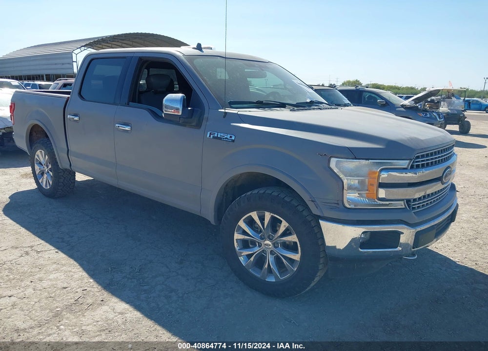 2019 FORD F-150 LARIAT VIN: 1FTEW1E58KKE32096