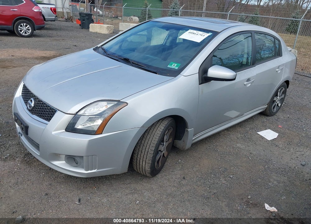 2012 NISSAN SENTRA 2.0 SR VIN: 3N1AB6AP3CL745400