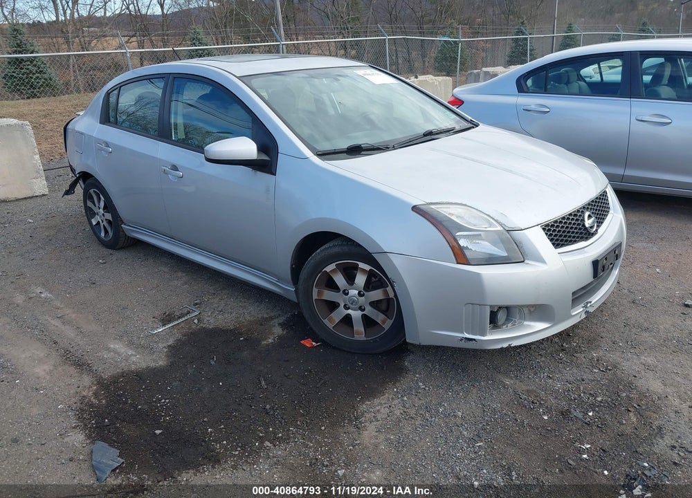 2012 NISSAN SENTRA 2.0 SR VIN: 3N1AB6AP3CL745400