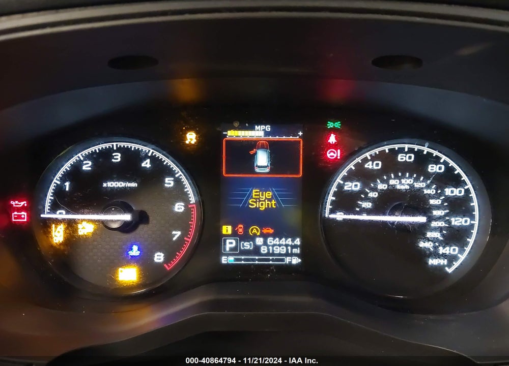 2019 SUBARU FORESTER VIN: JF2SKACC7KH494779