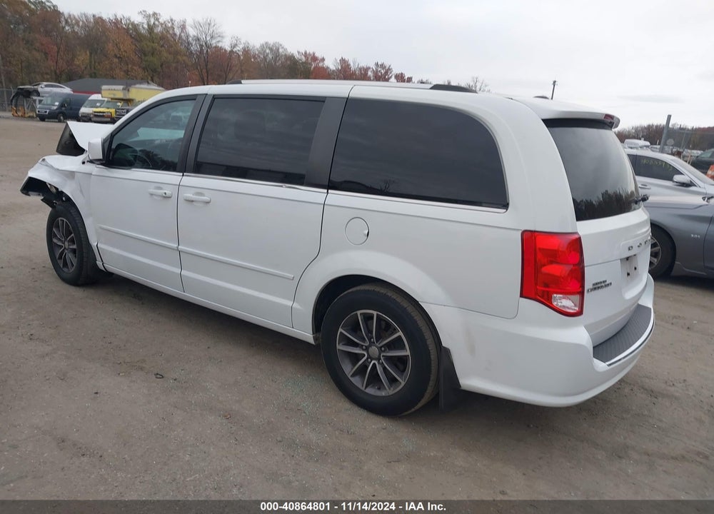 2017 DODGE GRAND CARAVAN SXT VIN: 2C4RDGCG9HR712697