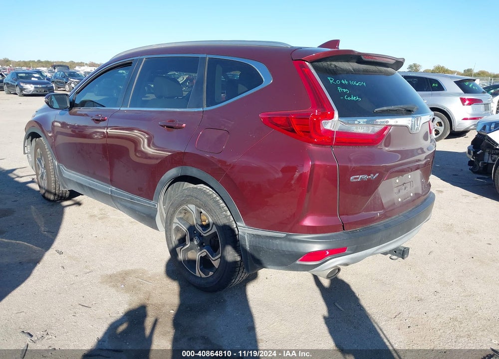 2018 HONDA CR-V TOURING VIN: 7FARW1H93JE012679