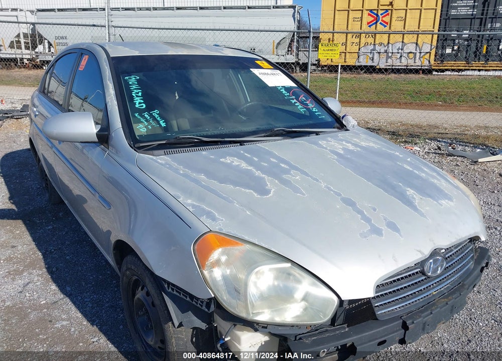 2008 HYUNDAI ACCENT GLS VIN: KMHCN46C98U178612